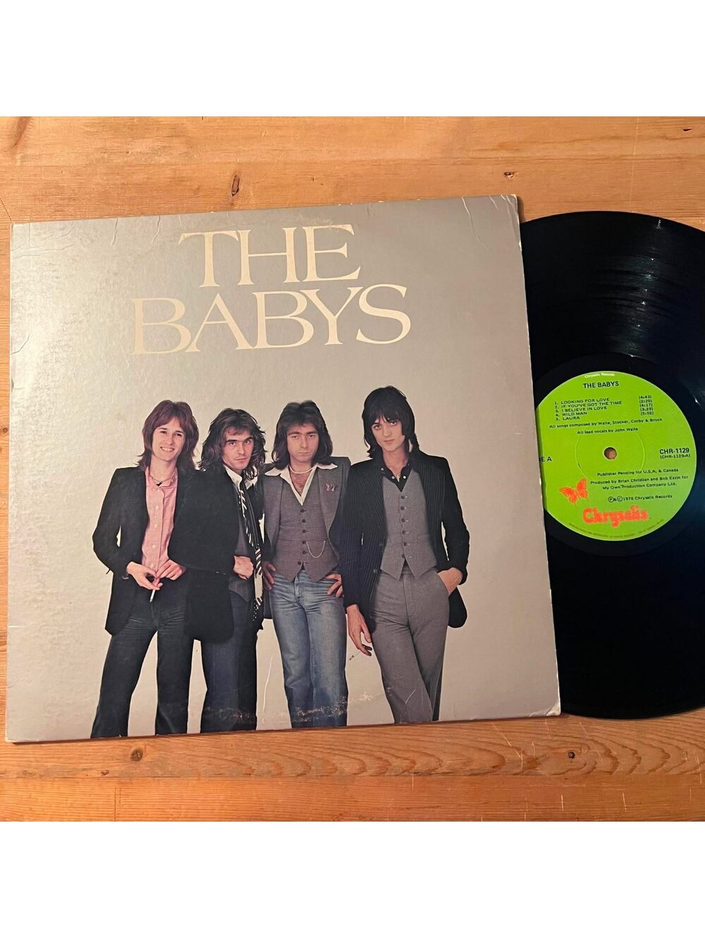 The Babys - The Babys 33rpm VG+ VR21